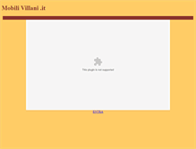 Tablet Screenshot of mobilivillani.it